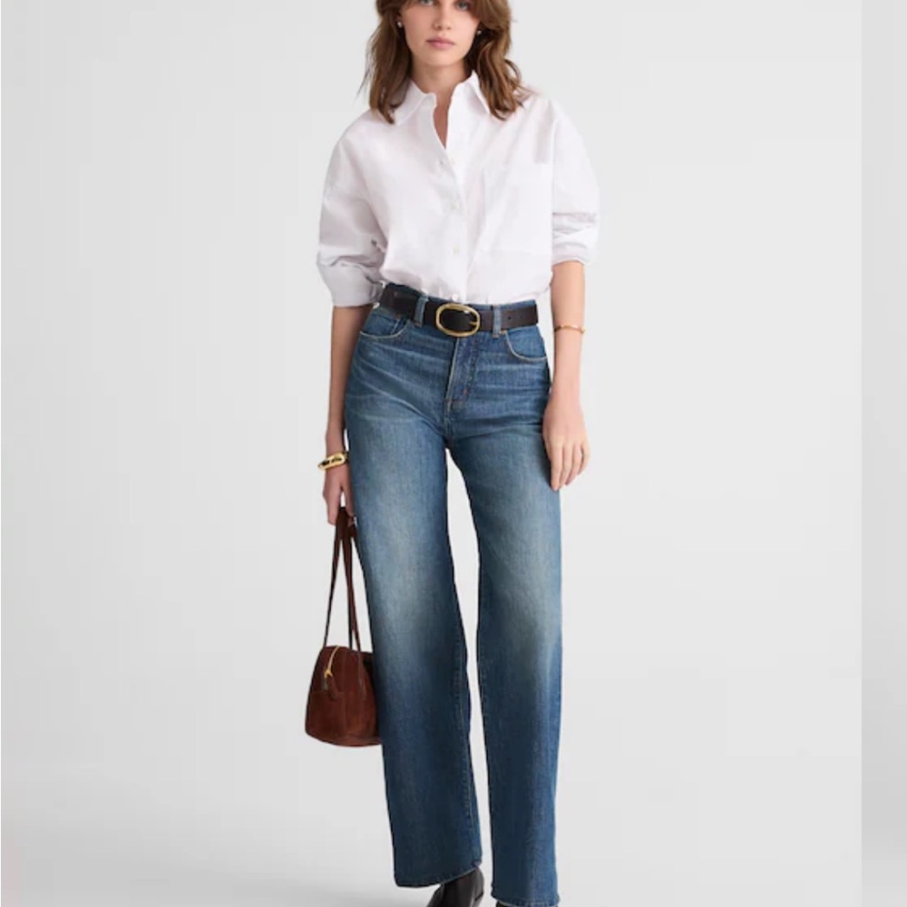 Madewell Perfect Vintage Wide Leg Jean - Blue Denim